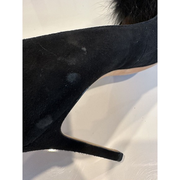 Pour La Victoire Women's Shoes Camilla Pumps Black Heels Suede Size 9.5 M - Picture 8 of 16